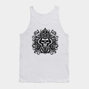 kraken skull with crown Tank Top